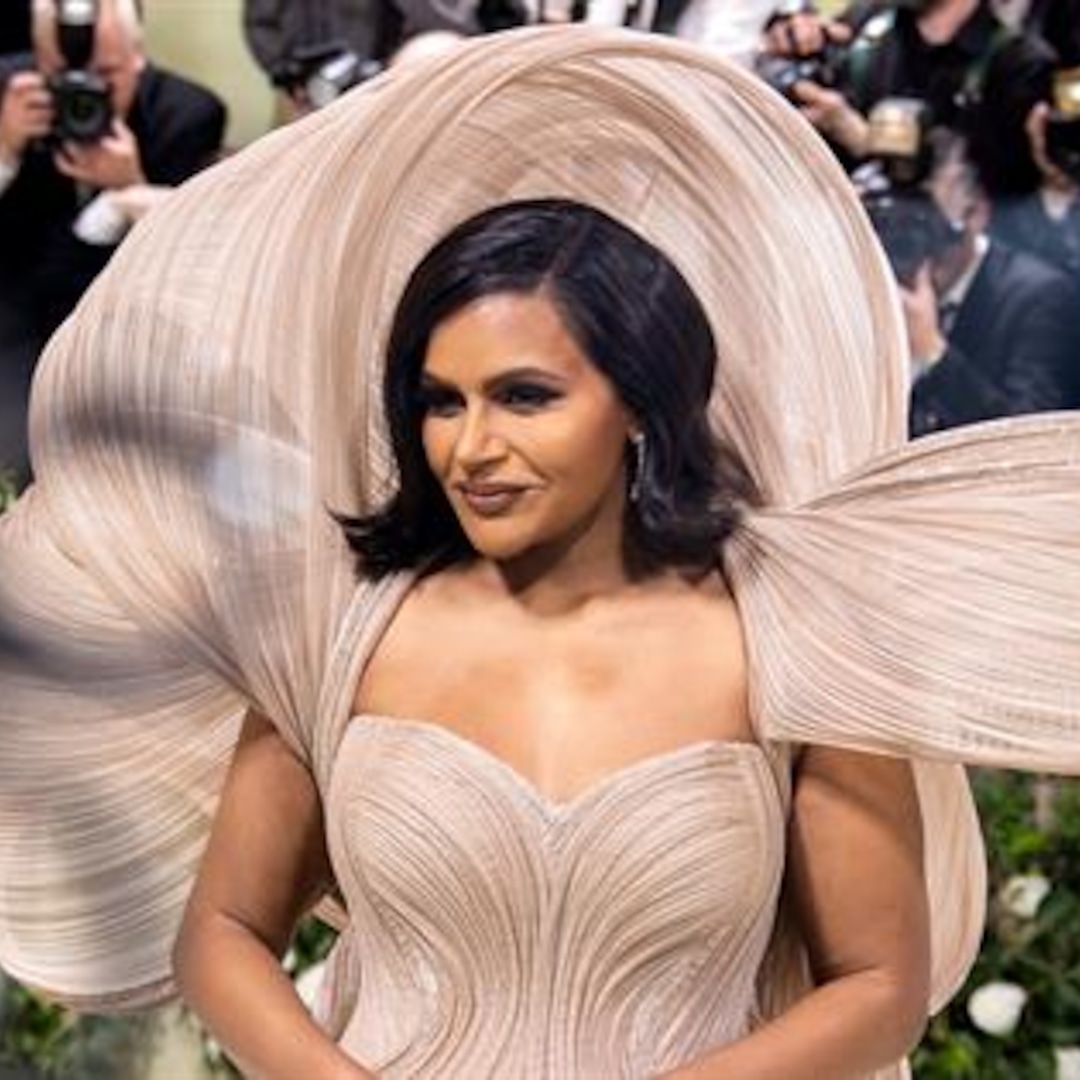 2024 Met Gala: Mindy Kaling Looks Gorgeous in Avant-Garde Gown